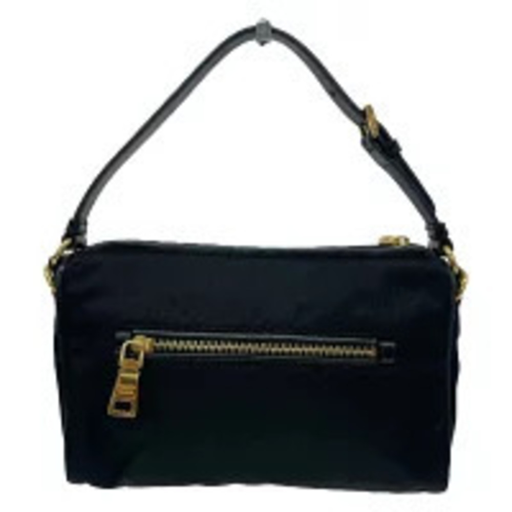 Prada Clutch Bag Tessuto Black Handbag Black